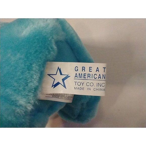 Blue Dog Plush by Great American Toy vintage stuffed animal puppy - Picture 6 of 7